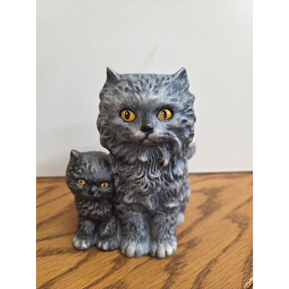VTG. Goebel Cats. Persian; Gray; 1975; W. Germany - Picture 1 of 6